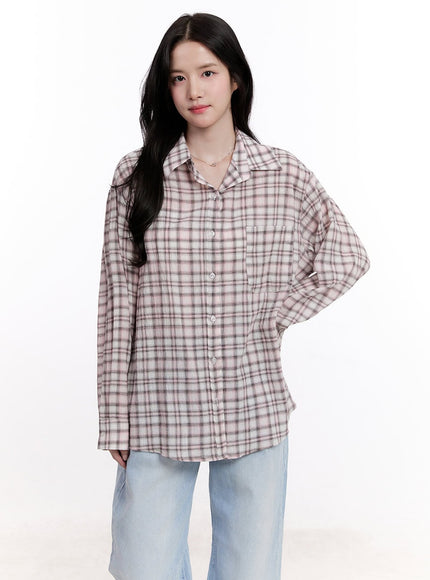 checkered-oversize-collared-shirt-cm527