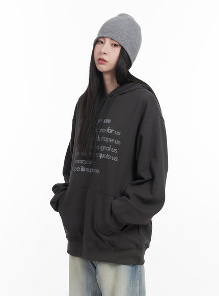 Graphic Oversized Hoodie CF514