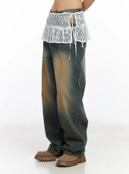 lace-layered-wrap-mini-skirt-cj522