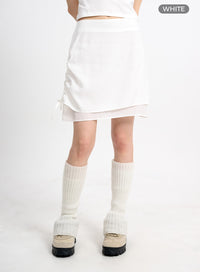 one-side-drawstring-midi-skirt-cm415