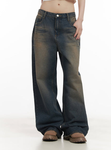 Salina Vintage Washed Baggy Jeans CF519