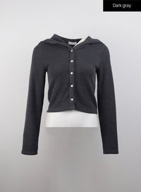 solid-buttoned-hooded-cardigan-cj408