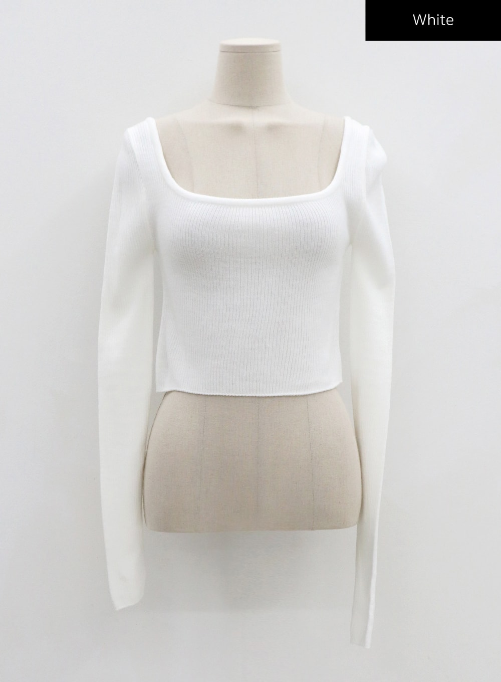 Square Knit Long Sleeve T-Shirt CS20