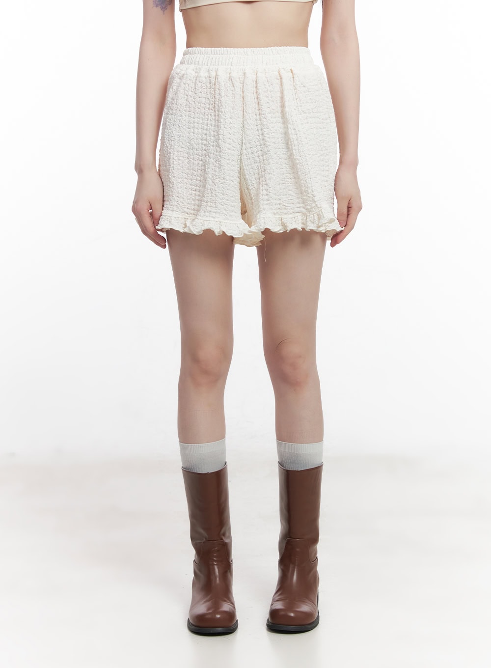 frill-loose-fit-shorts-cu505