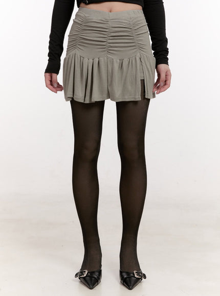 draped-mini-skirt-with-shorts-cj531