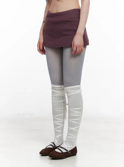 Low Rise Mini Skirt CN513