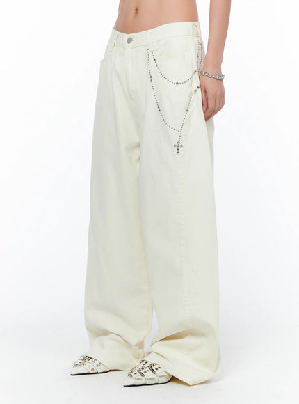 studded-cross-chain-wide-pants-ca514