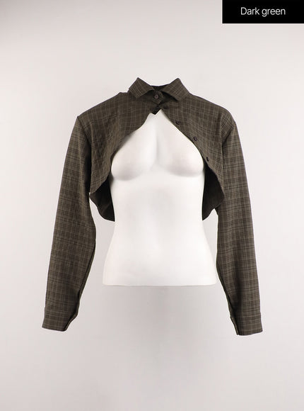 cropped-cotton-plaid-bolero-top-cj415