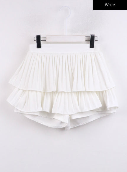 shirred-ruffle-mini-skirt-cj423