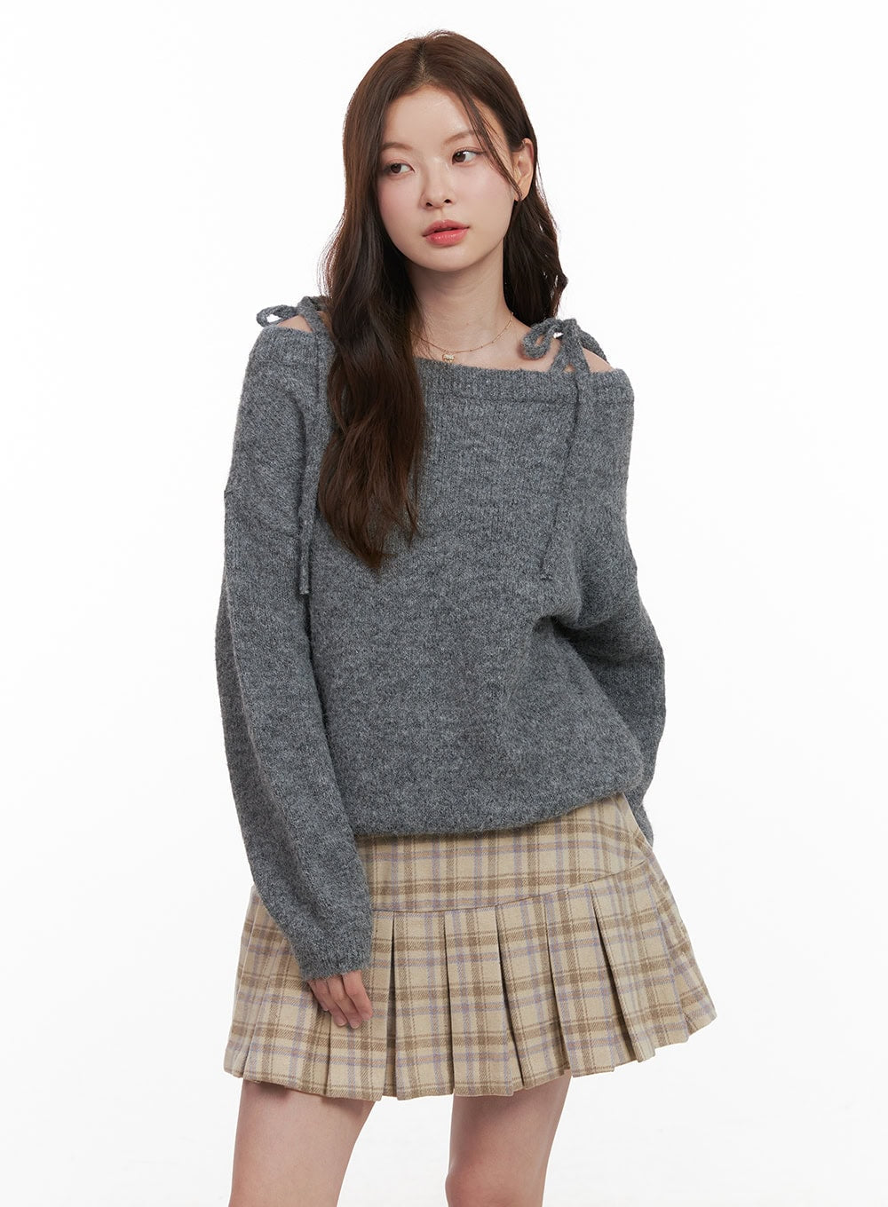 wool-blend-strap-shoulder-sweater-od403