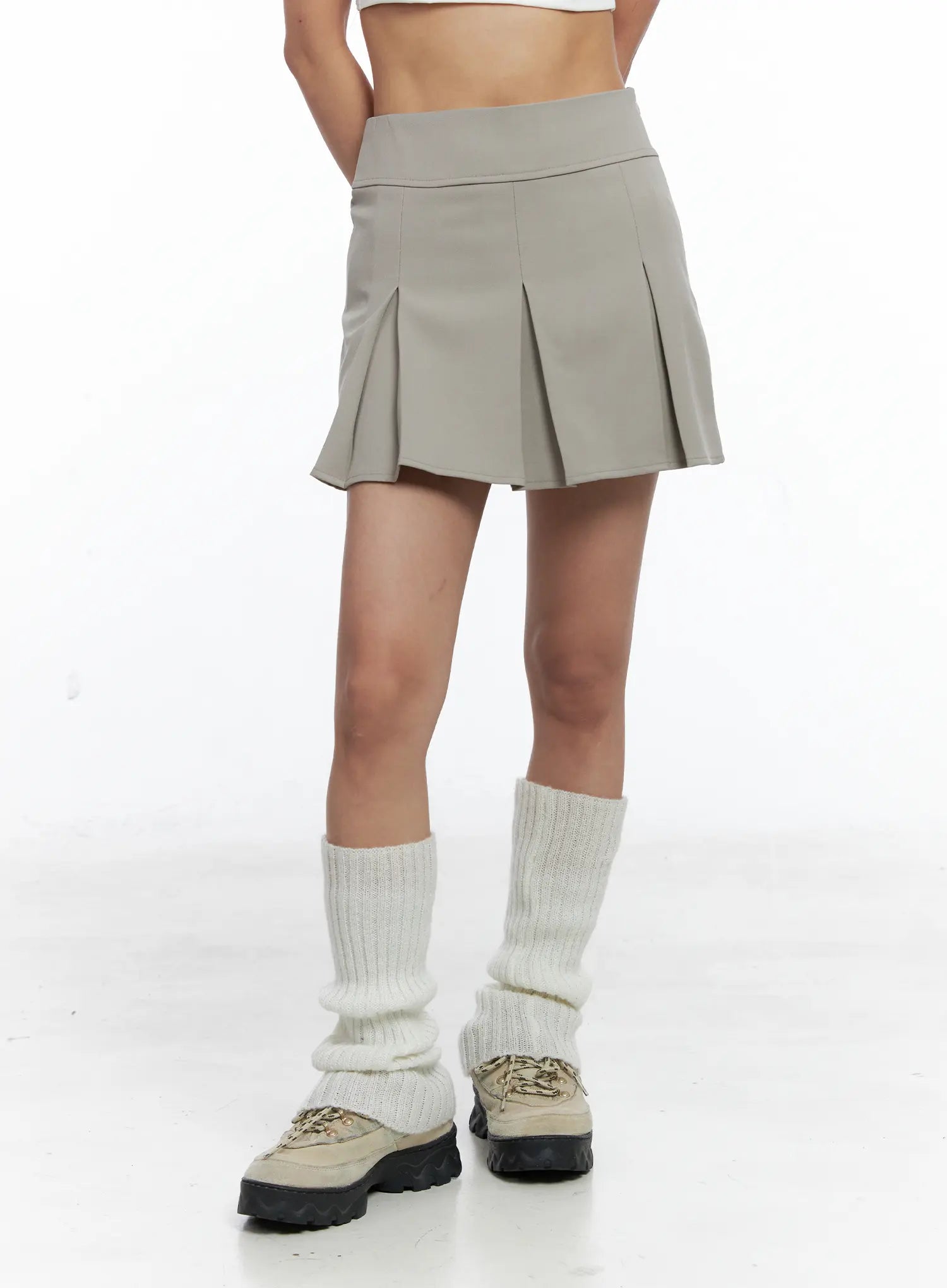 pleated-mini-a-line-skirt-cs504