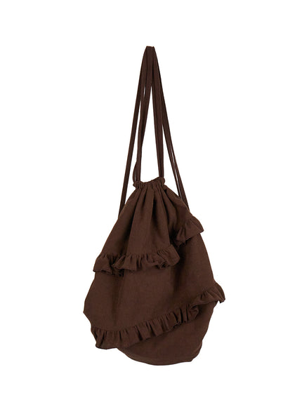 Frill Detail Drawstring Bag CJ531