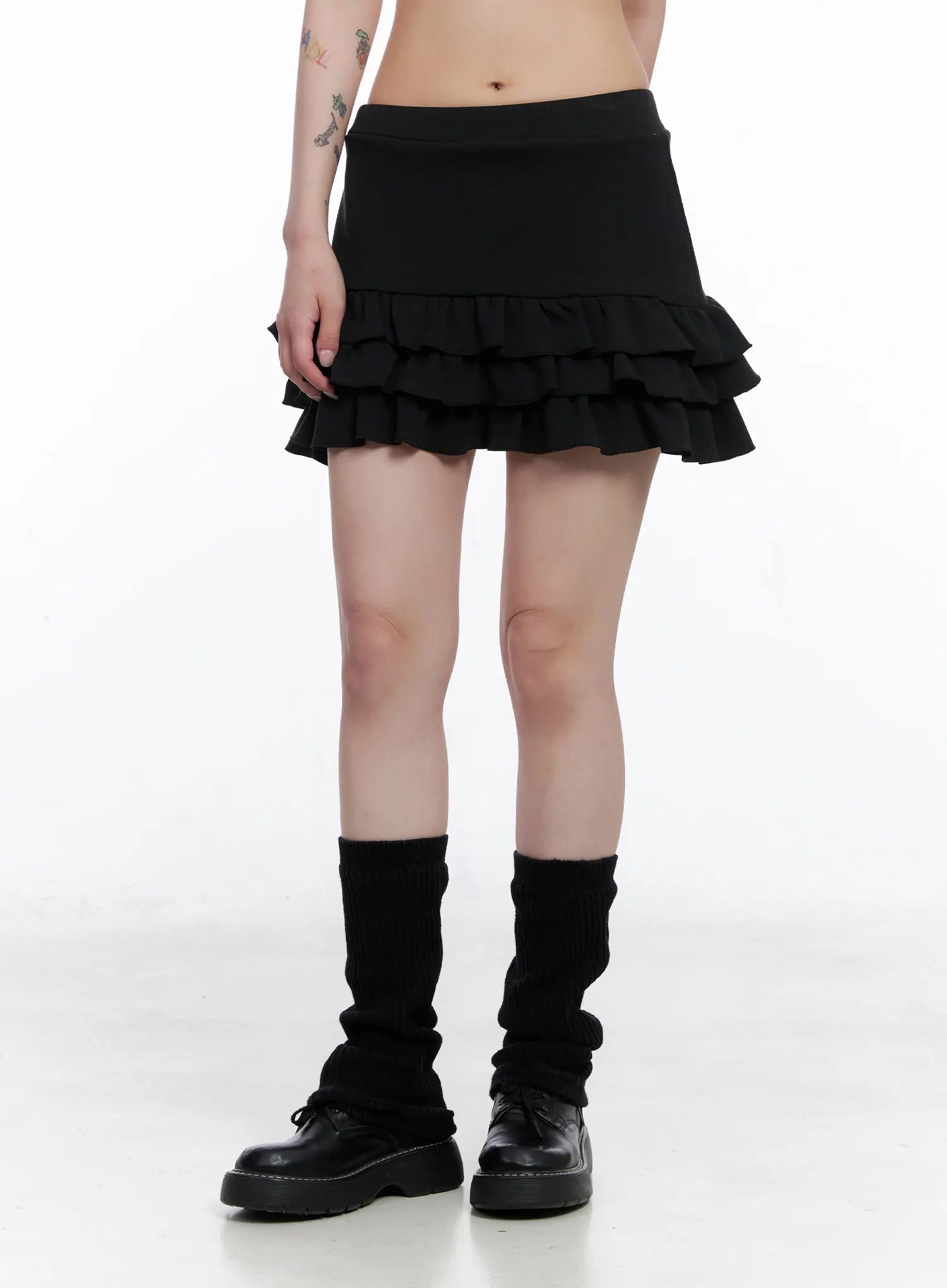 Ruffle Mini Skirt CS529
