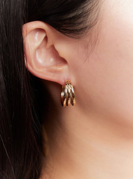 junny-earrings-ia524 / Gold
