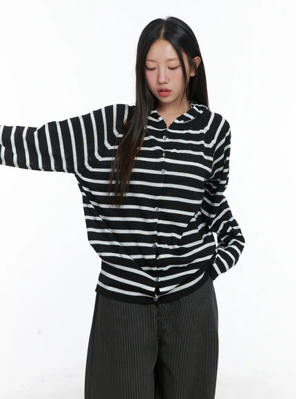 Casual Hooded Knit Cardigan CS503