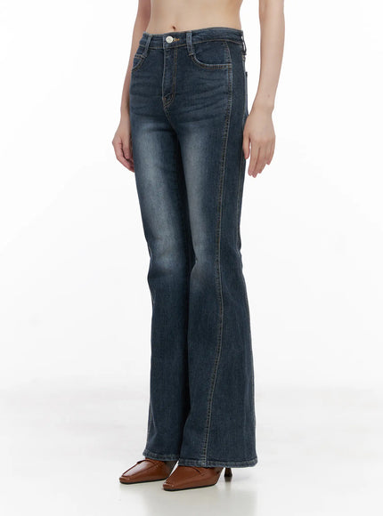 Giana High Waist Flare Jeans CG519