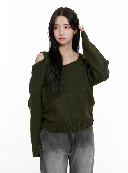 v-neck-off-shoulder-knit-sweater-co524
