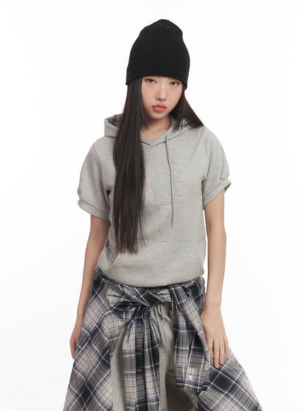 heart-patched-puff-short-sleeve-hoodie-cm528