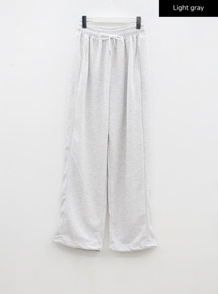 Color Wide Leg Sweatpants CM310