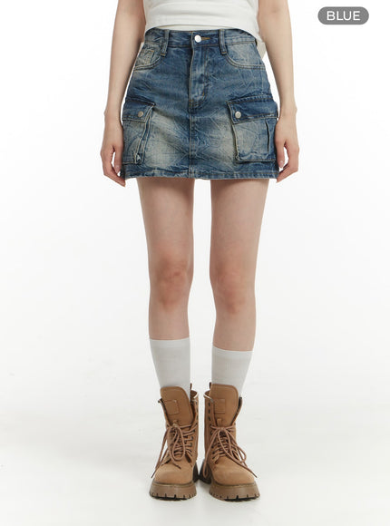 vintage-cargo-pocket-denim-mini-skirt-of427