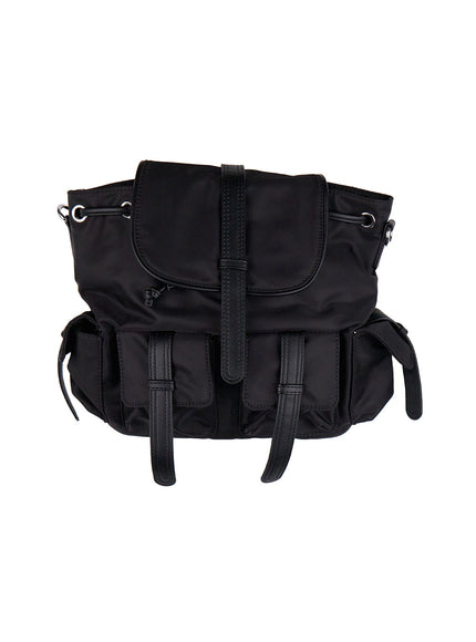 Urban Strapped Backpack with Pockets CJ529