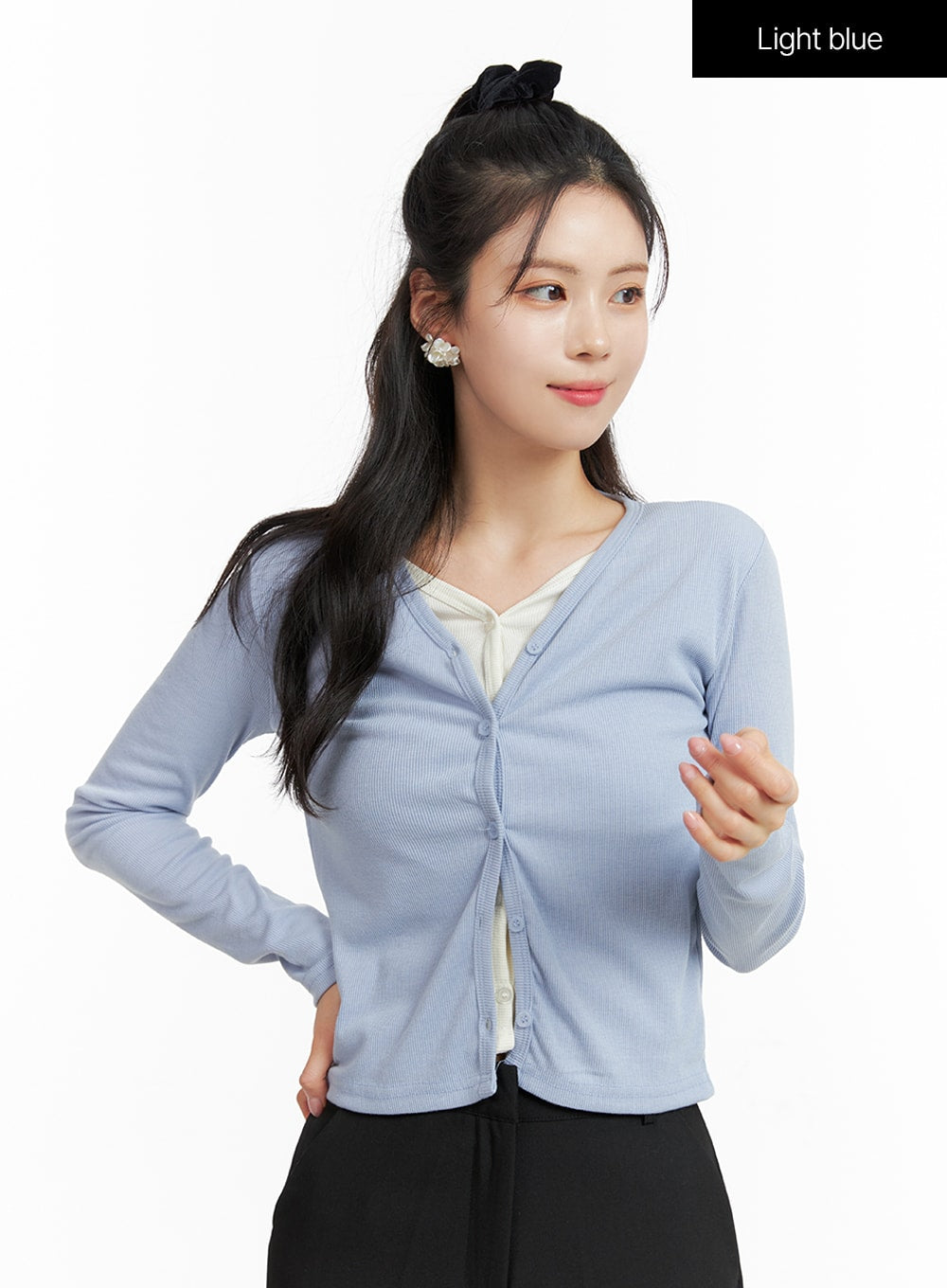 buttoned-layered-cardigan-of415