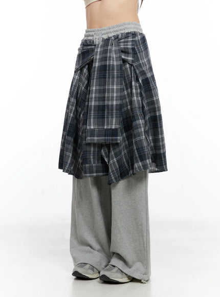 layered-plaid-sweatpants-cs524