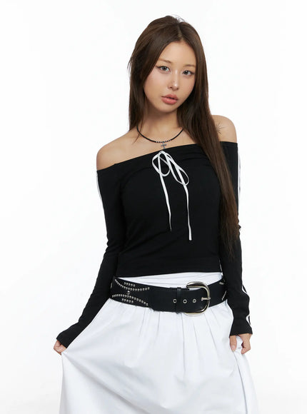 trendy-track-stripe-long-sleeve-top-cs504
