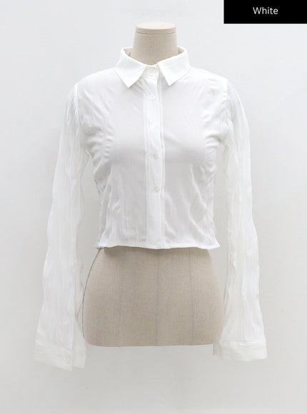 Crop Shirt Long Sleeve Version CG16