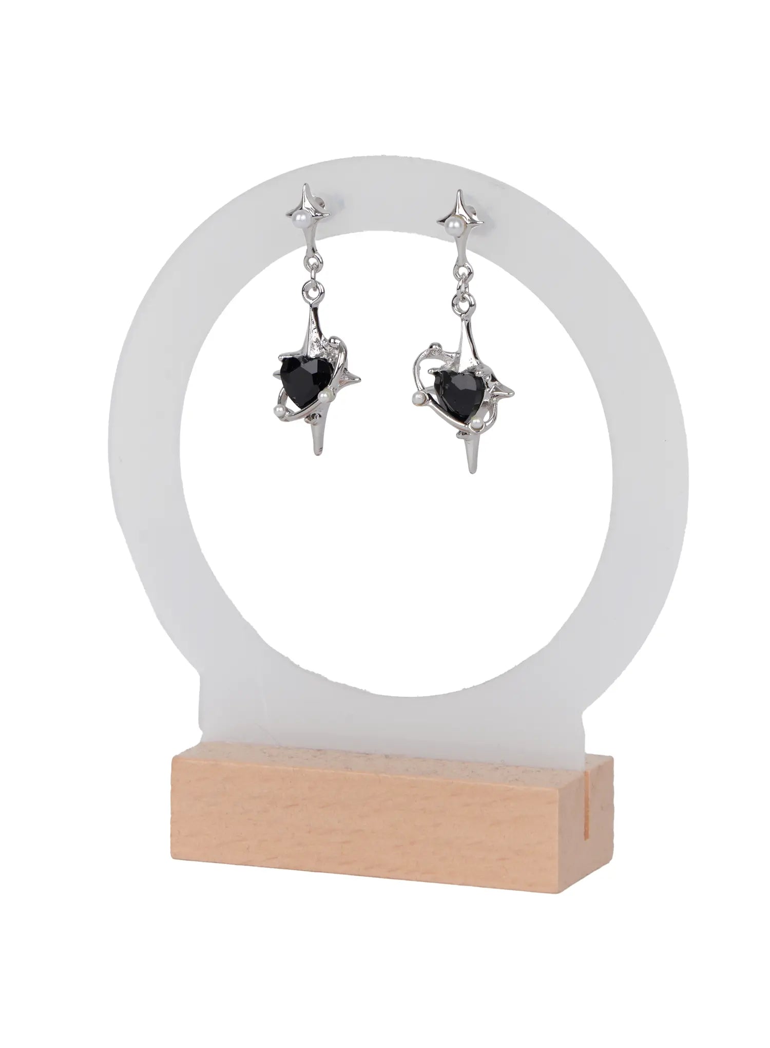 Gothic Cubic Drop Earrings CO514