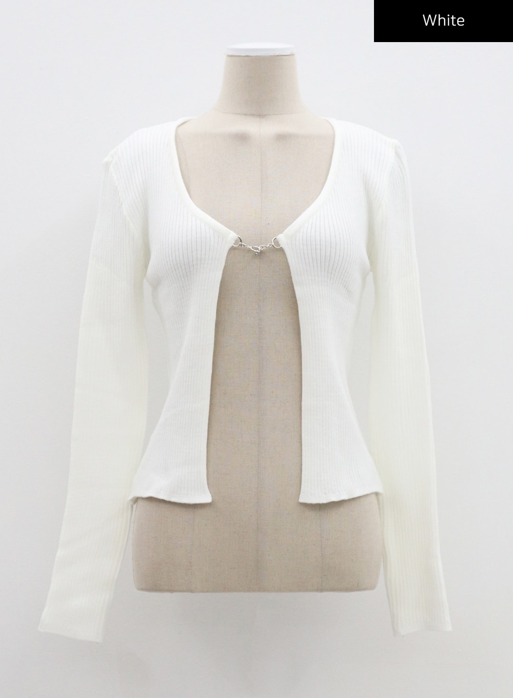 Ribbed Knit Cardigan CM303