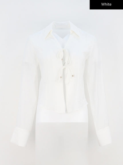 Double Ribbon Blouse CA327