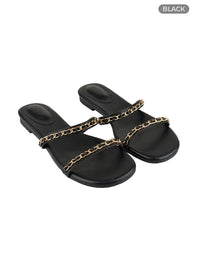 chained-strap-flat-sandals-ou427