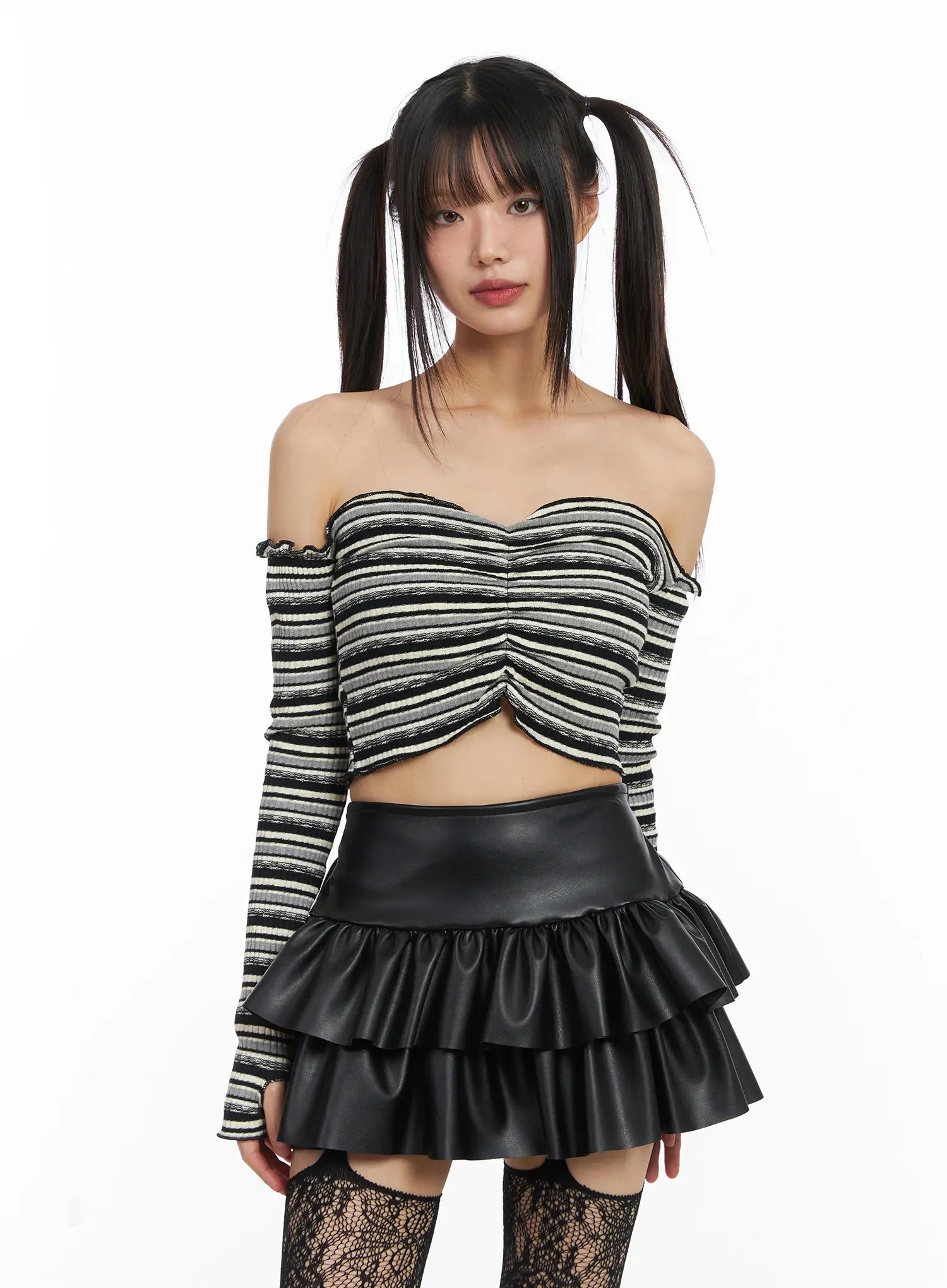 cropped-striped-off-shoulder-long-sleeve-top-cd522