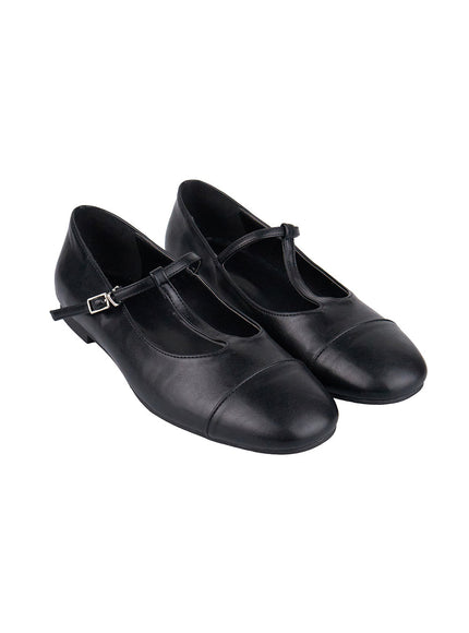 faux-leather-buckle-loafers-co431