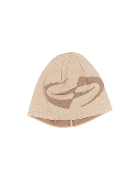 graphic-beanie-cm504 / beige