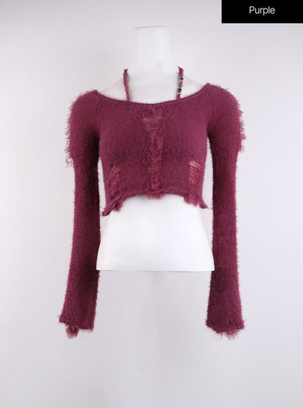 fuzzy-ripped-crop-sweater-cj419