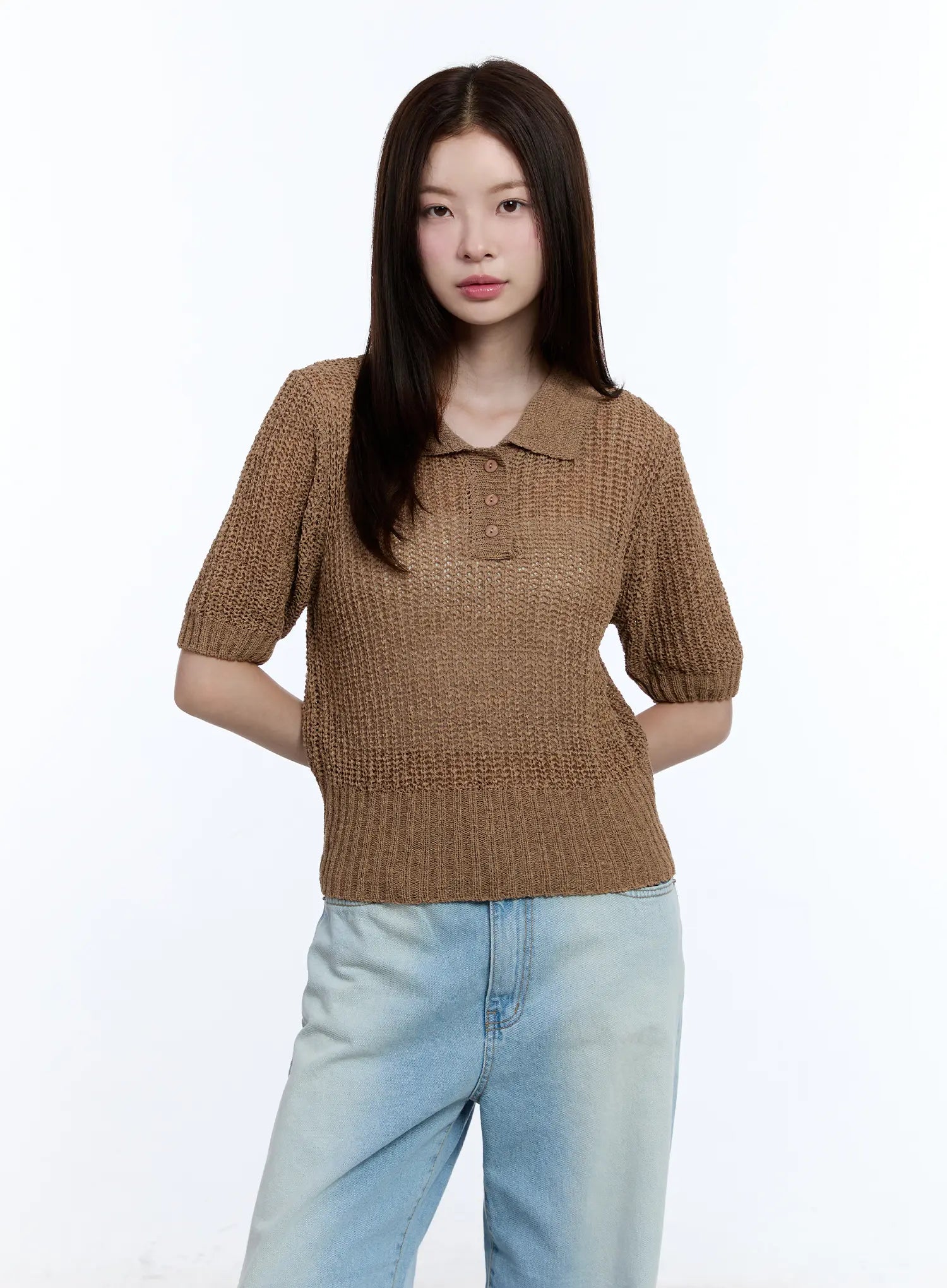 collared-short-sleeve-sweater-cu513