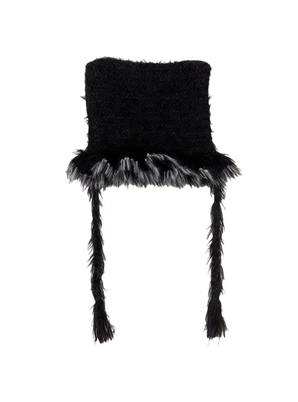 Delilah Cat-Ear Faux Fur Beanie CO521