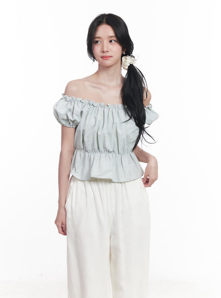 frill-puff-off-shoulder-crop-top-cy523