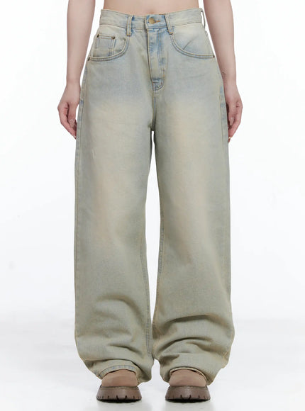 Lillie Light Wash Wide-Leg Jeans CS501