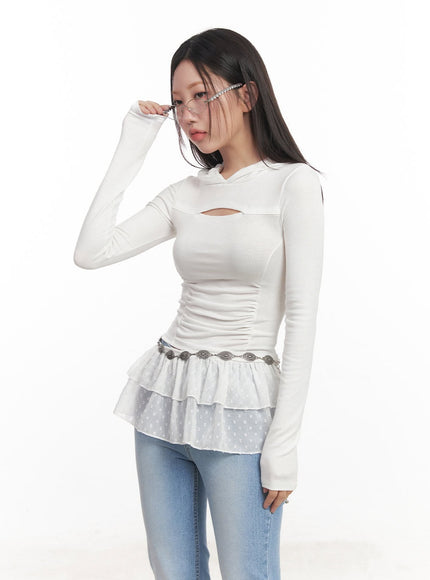 shirred-cut-out-crop-hoodie-top-ca521