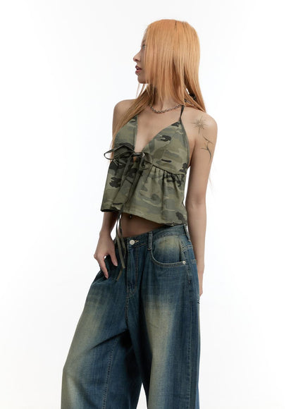 camo-ribbon-halter-crop-cami-top-cy501