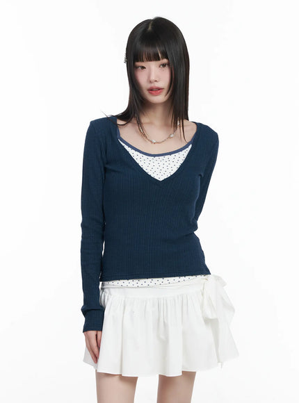 v-neck-ribbed-long-sleeve-top-cm524