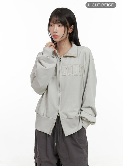 lettering-patch-zip-up-jacket-cs403