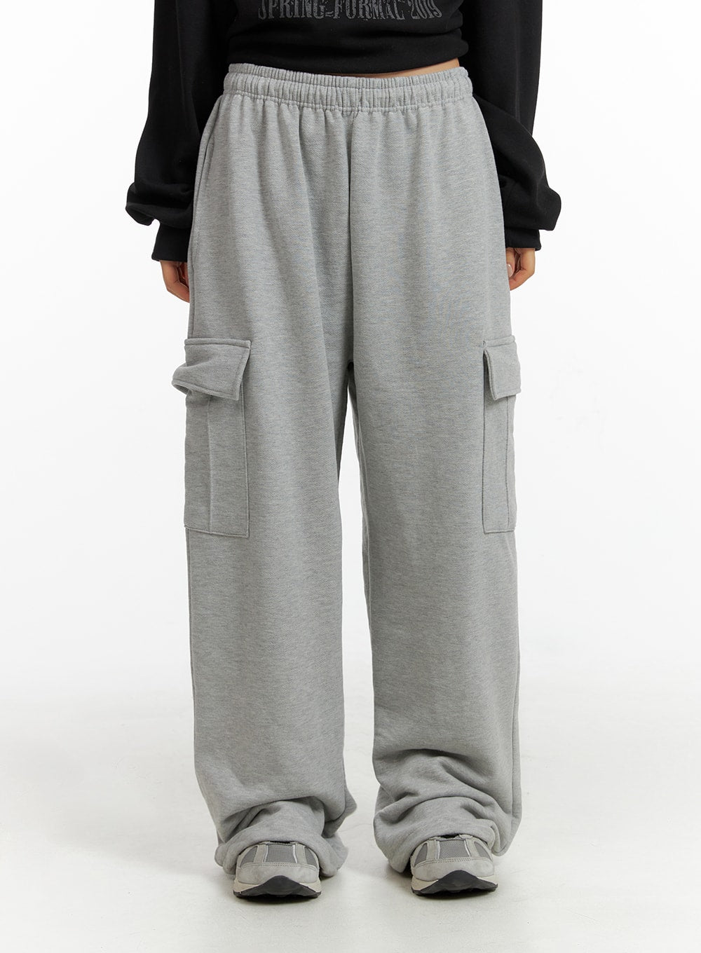 cargo-sweatpantsunisex-cf414 / Gray