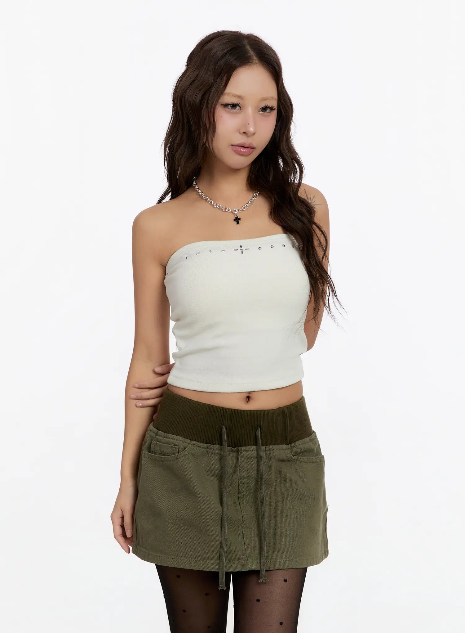 Studded Tube Top CN527