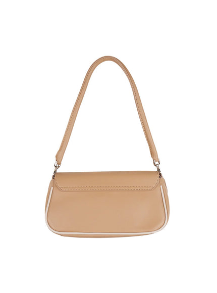 Two-Tone Trim Shoulder Bag CJ515