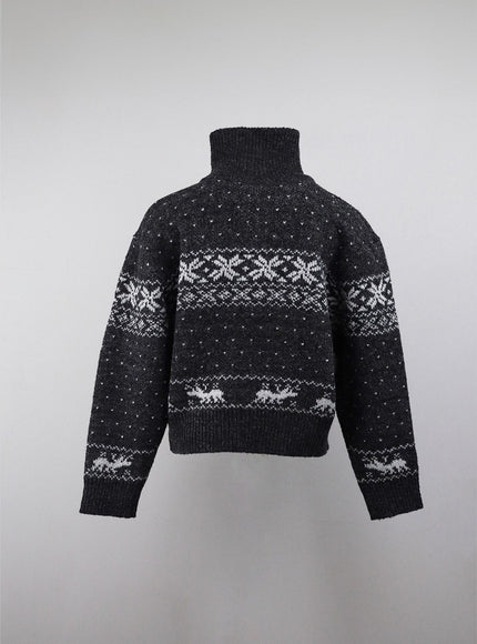 knit-round-neck-graphic-button-cardigan-oj409