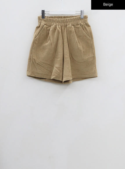 Corduroy Bermuda Pants CO27